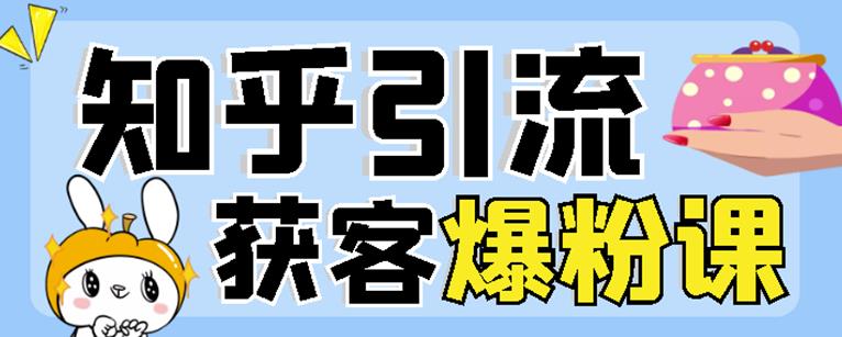 2022船长知乎引流+无脑爆粉技术：每一篇都是爆款，不吹牛，引流效果杠杠的网创吧-网创项目资源站-副业项目-创业项目-搞钱项目创业联盟