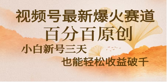 视频号独家玩法，老年养生赛道，无脑搬运爆款视频，日入2000+网创吧-网创项目资源站-副业项目-创业项目-搞钱项目创业联盟